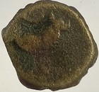 Ancient Celtic 125bc-101bc Oretani People Coin Iberian Scarce Bronze Roman