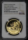 2017 Niue  250 Gold Disney Mickey s Delayed Date 1 Oz Ngc Pf-70 Ultra Cameo