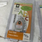 Lot Of 2 Cricut 29-0538 Font   29-0695 Shapes Formed Cartridges New   Sealed