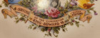 Coronation Plate Of King Edward Vii And Queen Alexandra 1902 27 Cm