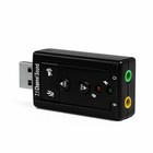 Usb 2 0 External 7 1 Channel 3d Virtual Audio Sound Card Mic Adapter Laptop Pc