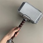 1 Psc Thunder Hammer 44cm 17 3  Cosplay Model Prop Belt Decor Gift