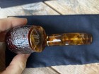 Savinelli Tortuga Rusticated Bent Billiard Oom Paul  614  6mm Filter Pipe New