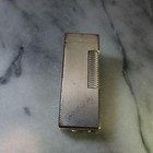 Vintage Dunhill Rolla Gas Lighter Silver Barley Working Condition