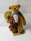 Little Gem Miniature Teddy Bear With Tiny Reindeer 1990s