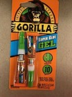 Super Glue Twin Pack Gorilla Glue 2 Tubes Gel 3g Each  7820002 - New 
