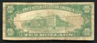 1929  10 The First National Bank Of Rockport  In National Currency Ch   6194