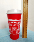 Starbucks 2025 Red Cup Day Reusable Coffee Cup 16 Oz Holiday Limited Edition New