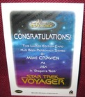 2017 Women Of Star Trek 50th Anniversary Autograph Mimi Craven Jisa