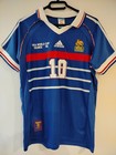 France Zinedine Zidane  10 Signed Jersey With Certificate Gcoa 