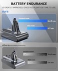 8000mah V6 Battery Replacement For Dyson V6   Sv Series Vacuums