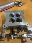 Biondo Air Throttle Stop 4150 Four Butterflies Nhra Super Pro With Bottle