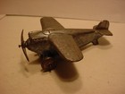 Vintage Antique C a w  Metal Toy Plane Charles A Wood