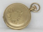 Exquisite 1881 Antique 18s Elgin Drum Case 14k Gold Fill Keywind Watch  Running 