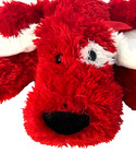 Dog Red Plush And White Stuffed Animal Dandee Collector s Choice One White Eye