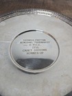 George Payton Golf Tournament 1956 Silver Plated Tray  Runner-up  Reed   Barton 