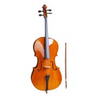 Full Size 4 4 Natural Basswood Acoustic Cello Kit W  Bag Bow Rosin Bridge Gift