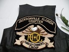 Silver Bike Harley Owners Group Jacksonville Fl Womens Leather Vest Small