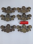 Vintage Bassick Bpc 1806 Chippendale Batwing Bail Drawer Pulls Handles Lot Of 6