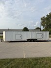 2024 8 5x36   2 Enclosed Car Hauler Cargo Trailer Triple 7k Axles Heavy Duty