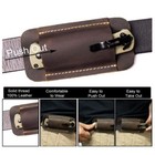 Handmade Knife Sheaths Leather Scabbard Horizontal Knife Holster  For Men Belt