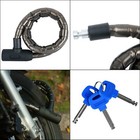 Oxford Barrier Motorcycle Cable Lock Scooter Security 1 4m X 25mm Smoke New