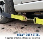 Heavy Duty Car Tie Down Straps With Twisted Snap Hooks 3333 Lbs Tow Straps New