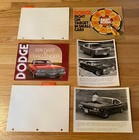1974 Dodge Press Kit W photos brochures catalogs Charger challenger Mopar