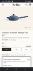 Our Place Mini Always Pan 2 0  Blue Salt Nonstick Fry Pan   8 5    