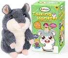 Charming Talking Hamster - Portable Plush Toy For Kids  Social Skills Growth
