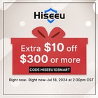 Hiseeu 10   Monitor 10ch Nvr 5mp 5g Wifi Security Camera Cctv System 1tb Hdd Lot