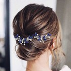 Crystal Bridal Hair Pins Rhinestone Bride Wedding Hair Piece Hair Accessories   