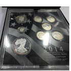 2014 Us Mint Limited Edition Silver Proof 8 Coin Set With American Eagle  55420g