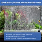 Upgraded Aquarium Bubble Strip Nano High Dissolved Oxygen Diffuser Air Stone Kit