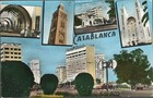 Morocco Airmail Cover Casablanca To Detroit 1962 Pc Casablanca Architecture