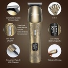Wahl Usa Stainless Steel Lithium Ion 2 0  Beard Trimmer For Men  Electric Shaver