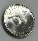 1967 Canada  1 Silver Dollar  Flying Goose -  100th Year Of Confederation