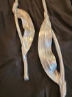Michael Aram Ginkgo Leaf Servers 13-1 2  Silver Serving Set
