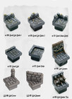 Modular Dungeon Wall Expansion Pack 3d Printed Tabletop Terrain D d Pathfinder F