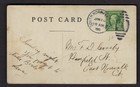 1910 Usa Post  Card Brace Up Yesterday Is Gone But Today Is Yours  To Conn 