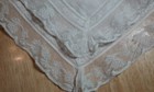 Antique Handkerchief Embroidery And Handmade Valenciennes Bobbin Lace 