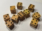 Collection Of 10 Vintage 5 8    Bakelite Dice