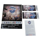 2 Big East Tournament 2019 Full Ticket Books Unripped Msg Rare Collectible 