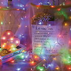 100-200 Led Fairy String Lights Party Christmas Waterproof Outdoor Homedecor Usb