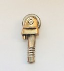 Scripto Vu Lighter Repair Parts Gold Tone Solid Pin Flint Wheel Assembly  more