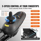 Uimoso Intelligent Foldable Electric Wheelchair Motorized Power Chair 265 Lbs