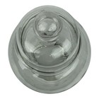 Vintage Glass Apothecary Jar With Lid Clear Glass