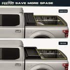 Soft Quad-fold Tonneau Cover Truck Bed For 2025 Ram 1500 5 7ft 67 4inch Rambox