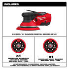 Milwaukee 2585-20 M12 Fuel 12v 6  Random Orbital Sander  3 16   - Bare Tool
