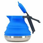 Portable Collapsible Camping Kettle For Hiking  Travel   Outdoors 42 Oz Capacity